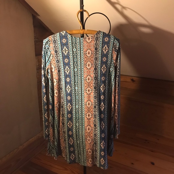 Show Me Your Mumu Pink Blue Tunic, NWT, S - Picture 2 of 13